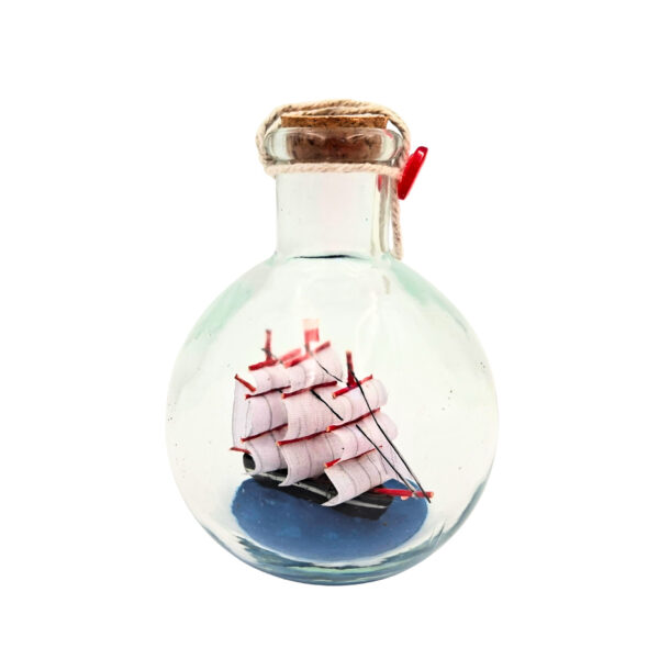 Schiff in der Flasche - Maritime Deko mit Charme