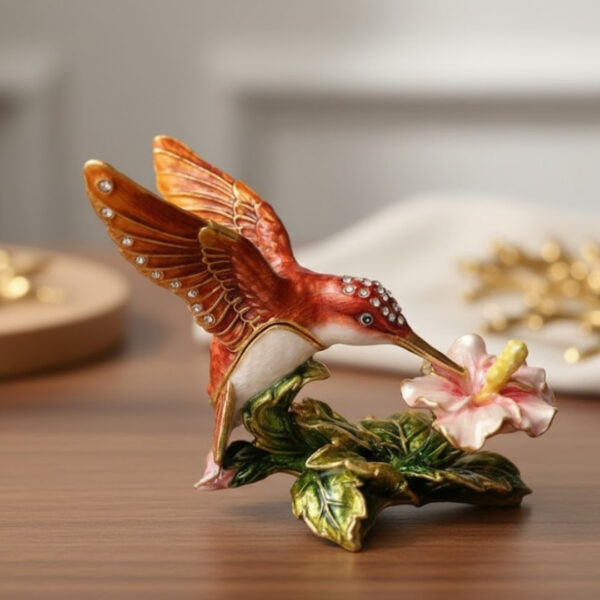 Schmuckkästchen Kolibri Kristalle – Exklusive Schatulle