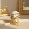 Fabergé Ei Schatulle Kristalle - Luxuriöse Eleganz