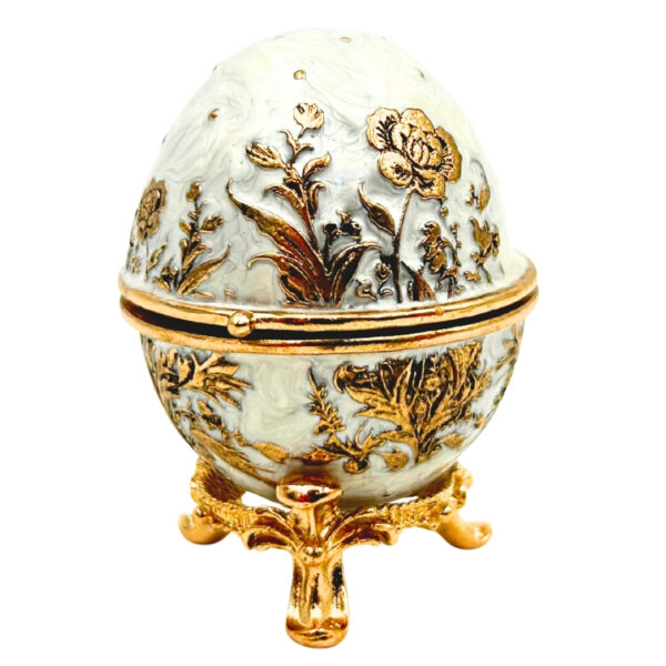 Fabergé Ei Schatulle Kristalle - Luxuriöse Eleganz