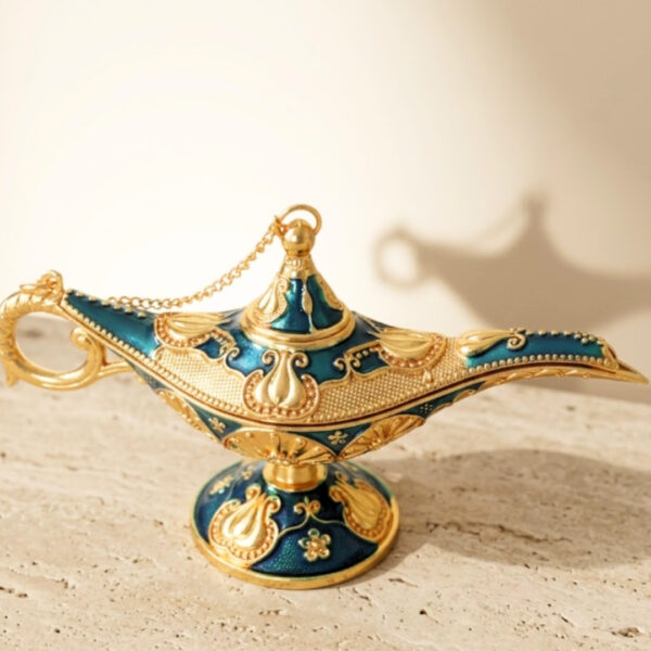 Aladin Lampe Metall - Orientalischer Blickfang