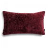 Bordeaux Strukturkissen Bergen 50x30 - Eleganter Akzent