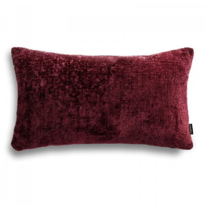 Bordeaux Strukturkissen Bergen 50x30 - Eleganter Akzent