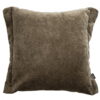Braunes Dekokissen PEPPER – Exklusives Sofakissen 50x40 cm