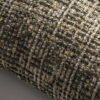 Braunes Bouclé Dekokissen TELI – Exklusives Sofakissen 50x30 cm