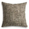 Braunes Bouclé Dekokissen TELI – Exklusives Sofakissen 50x50 cm
