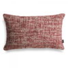 Rot Beige Strukturkissen 50x30 cm - Stilvoller Akzent