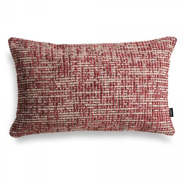 Rot Beige Strukturkissen 50x30 cm - Stilvoller Akzent