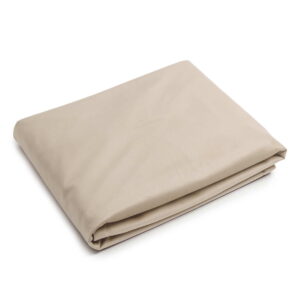 Cremefarbene Velours Tagesdecke VELVET – Exklusive Bettdecke 220x140 cm