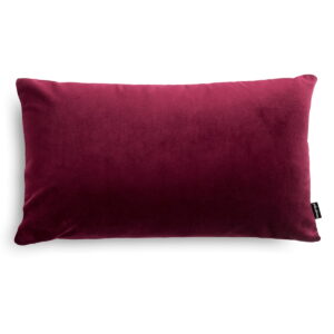 Bordeaux Samtkissen 50x30 cm - Exklusiver Wohnakzent