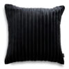 Schwarzes Cord Kissen 50x50 cm - Exklusiver Look
