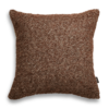 Rostbraunes Bouclé Dekokissen NOLA 45×45 cm