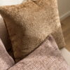 Rosa Beige Dekokissen 3er Set Teli - Eleganter Komfort