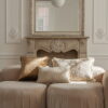 Creme Dekokissen 3er Set Aurum - Exklusive Eleganz
