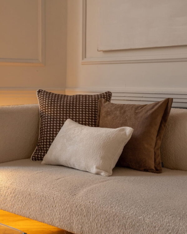 Beige Braune Dekokissen 3er Set - Stilvolle Harmonie