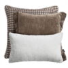 Beige Braune Dekokissen 3er Set - Stilvolle Harmonie