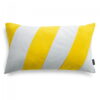 Gelbe Dekokissen 3er Set - Stilvolle Pepper & Stripes Optik