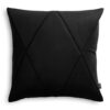 Schwarzes Samtkissen Touch – Exklusives Design 45x45 cm