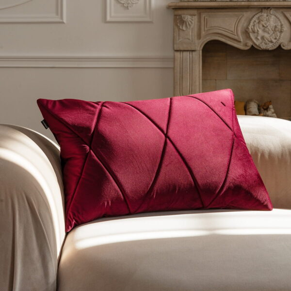 Bordeaux Touch Dekokissen 60x40 - Eleganter Hingucker