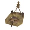 Sonnenuhr mit Kompass 11,5 cm - Faszinierende Navigation