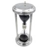 Silberne Sanduhr 10 Minuten 33 cm - Eleganter Blickfang