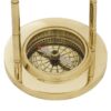 Messingglobus mit Kompass 12,5 cm - Exklusiver Blickfang