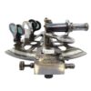 Messing Sextant in Lederbox 13 cm - Faszinierender Klassiker