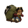 Piraten Spardose 14 cm mit Schatz - Origineller Blickfang