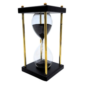 5 Minuten Sanduhr 16 cm - Eleganter Retro-Blickfang