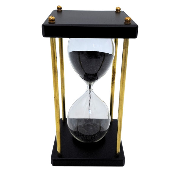 5 Minuten Sanduhr 16 cm - Eleganter Retro-Blickfang