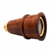 Messing Holz Fernrohr 18 cm - Exklusiver Retro-Blickfang