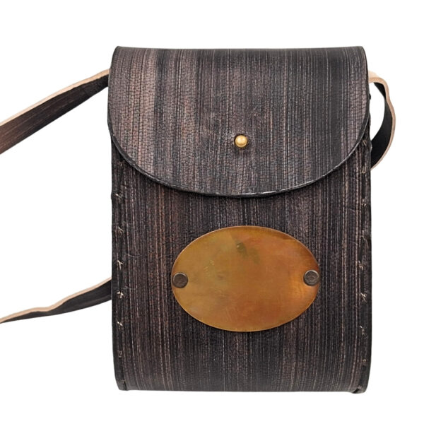 Messing Fernglas mit Lederetui - Exklusiver Retro-Look