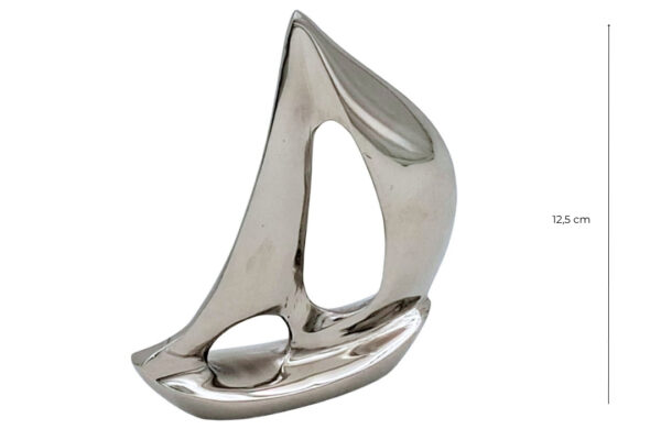 Aluminium Yacht Deko 12,5 cm - Eleganter Blickfang