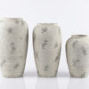 Beige Keramik Bodenvase 45cm - Eindrucksvoller Blickfang