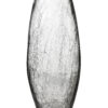 SERENITE Crackle Bodenvase - Eindrucksvolle Höhe 35 cm
