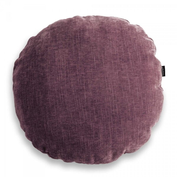 Rolo Rundes Dekokissen Violett - Stilvoller Blickfang 45x45 cm