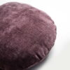 Rolo Rundes Dekokissen Violett - Stilvoller Blickfang 45x45 cm