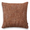 Braunes Silencio Strukturkissen - Edler Web-Look 45x45 cm