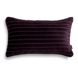 Cordian Samt Kissen Violett - Edler Retro-Look 50x30 cm