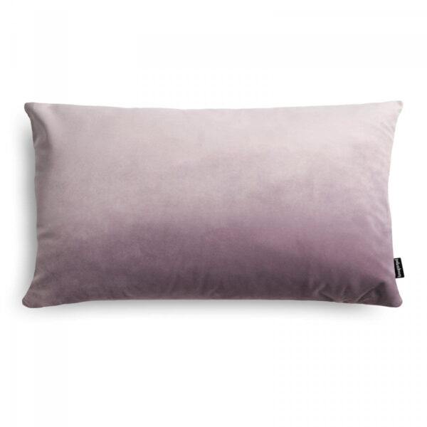 Velvet Flieder Dekokissen - Eleganter Farbverlauf 50x30 cm