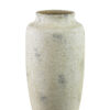 Beige Keramik Bodenvase 47cm - Stilvolle Antikoptik