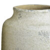 Beige Keramik Bodenvase 47cm - Stilvolle Antikoptik