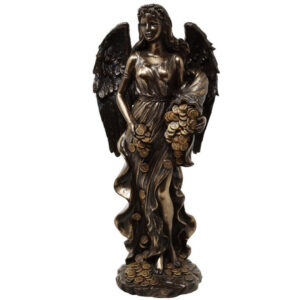 Fortuna Göttin Figur 29 cm – Exklusive Glücksgöttin mit Füllhorn