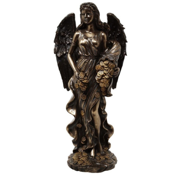Fortuna Göttin Figur 29 cm – Exklusive Glücksgöttin mit Füllhorn
