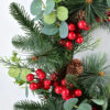 Weihnachtskranz mit Eukalyptus und Beeren – Exklusiv 50 cm