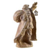 Weihnachtsmann Figur Braun Gold