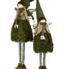 Teleskop Engel Figur Grün - Zauberhaft 64 cm