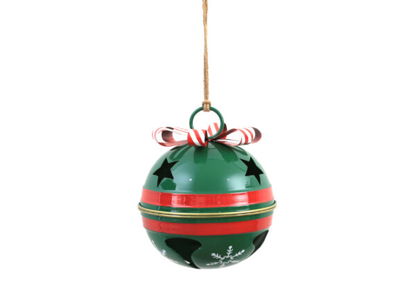 Metall Weihnachtsglocke Grün