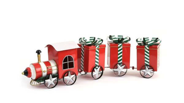 Weihnachtszug mit Geschenken