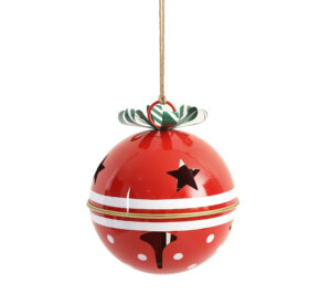 Metall Weihnachtsglocke Rot XL Metall Weihnachtsglocke Rot XL